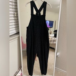 Smash + Tees x Hilary Duff Romperall in Black